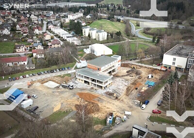 Aktuální stav na staveništi, foto z FB SYNER/Je čas posunout se dál